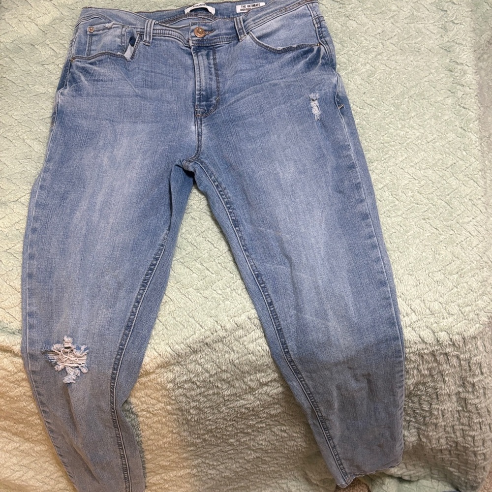 Kensie Sky Blue Ankle Jeans